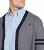 ראלף לורן-RL SWETER JACKET MEN'S GREY