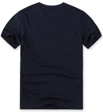 לקוסט-LACSOTE TSHIRT DESGIN MEN SHORT – Navy Blue (2)