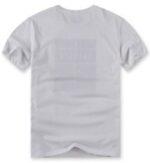 לקוסט-LACSOTE TSHIRT DESGIN MEN SHORT - White