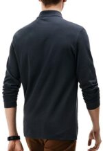 לקוסט-LACSOTE TSHIRT MEN POLO LONG - Rhino
