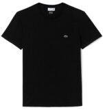 לקוסט-LACSOTE TSHIRT MEN SHORT - Black