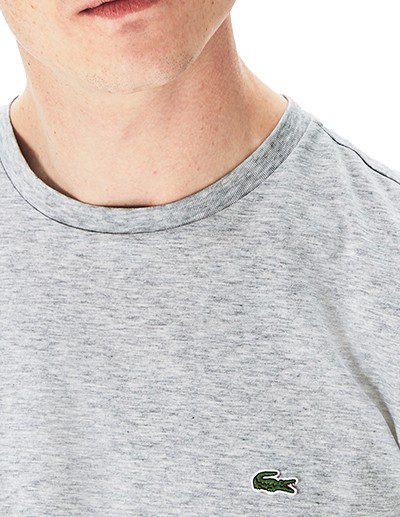 לקוסט-LACSOTE TSHIRT MEN SHORT - Gray