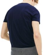 לקוסט-LACSOTE TSHIRT MEN SHORT - Navy Blue