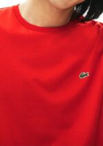 לקוסט-LACSOTE TSHIRT MEN SHORT - Red