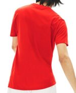 לקוסט-LACSOTE TSHIRT MEN SHORT - Red