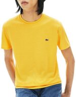 לקוסט-LACSOTE TSHIRT MEN SHORT - Yellow