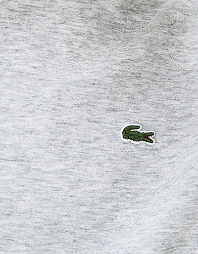 לקוסט-LACSOTE TSHIRT MEN V NECK SHORT - Gray