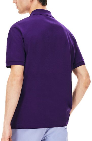 לקוסט-LACSOTE TSHIRT MEN'S POLO SHORT – Christalle Violet (2)