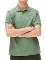 לקוסט-LACSOTE TSHIRT MEN'S POLO SHORT - Mantle