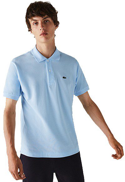 לקוסט-LACSOTE TSHIRT MEN'S POLO SHORT - Onahau Blue