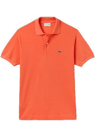 לקוסט-LACSOTE TSHIRT MEN'S POLO SHORT - Tomato Red