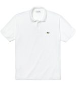 לקוסט-LACSOTE TSHIRT MEN'S POLO SHORT - White