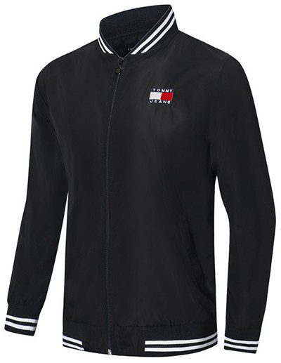 טומי הילפיגר-TOMMY JACKET - Black