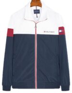 טומי הילפיגר-TOMMY JACKET - White & Nave Blue