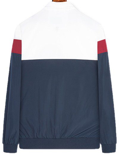 טומי הילפיגר-TOMMY JACKET - White & Nave Blue