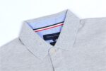 טומי הילפיגר-TOMMY POLO LONG MEN'S - Gray