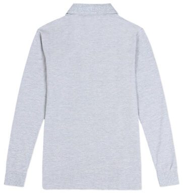TOMMY POLO LONG MEN'S – Gray (2)