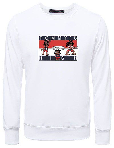 טומי הילפיגר-TOMMY SWETER MEN AND HOODIES MEN AND WOMEN - White