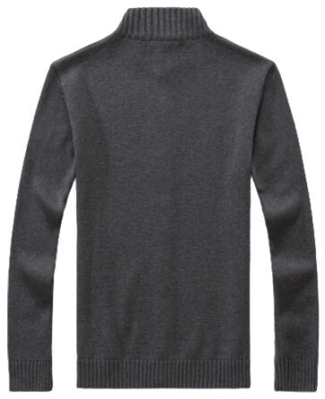 TOMMY SWETER ZIP MEN'S – Dip Gray (2)