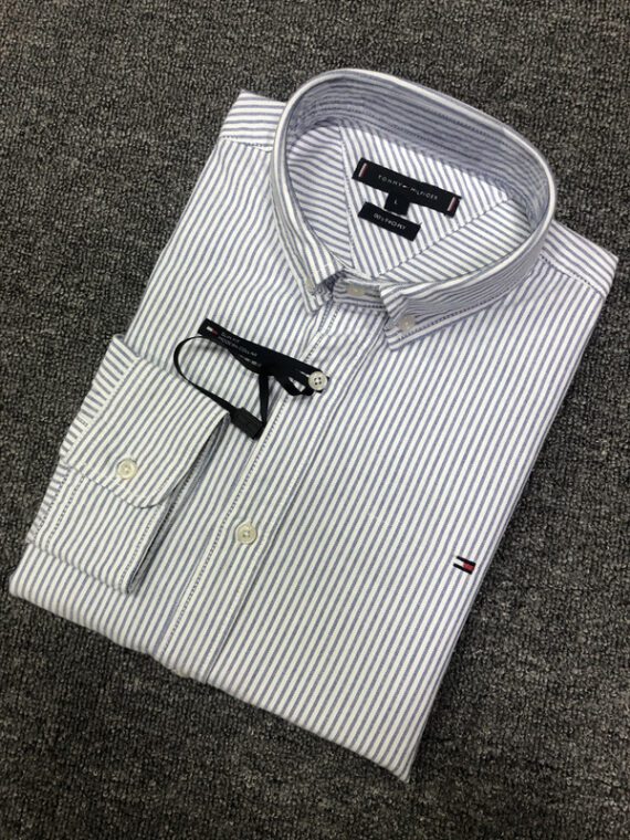 טומי הילפיגר-TOMMY BUTTON MEN'S- Lavender Grey