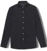 טומי הילפיגר-TOMMY BUTTON MEN'S- Black