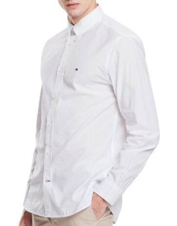 טומי הילפיגר-TOMMY BUTTON MEN'S- White (2)