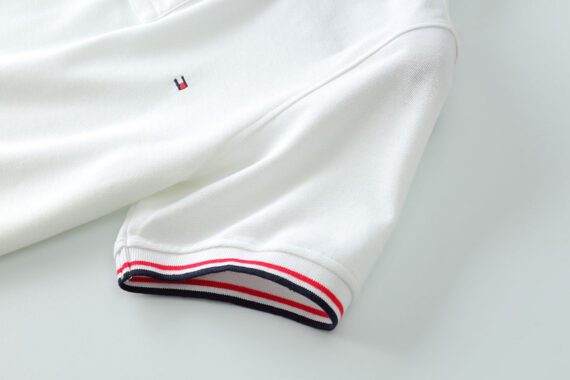 טומי הילפיגר-TOMMY POLO MEN'S TSHIRT - White