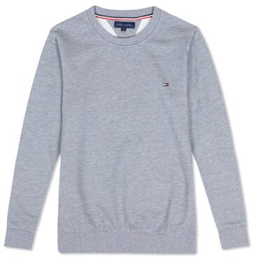 טומי הילפיגר-TOMMY SWETER LIKE HOODIES MEN'S - Dark GRAY