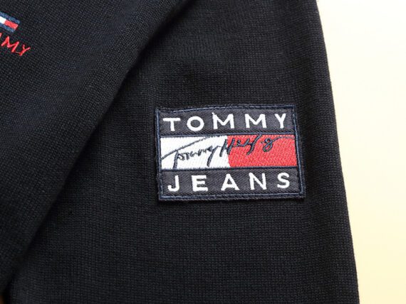 טומי הילפיגר-TOMMY SWETER MEN'S- Nero