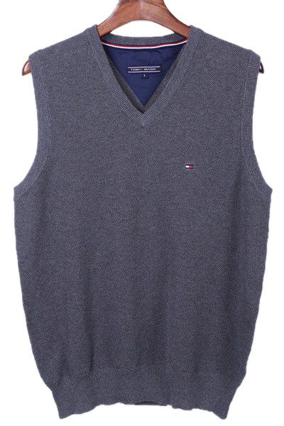 טומי הילפיגר-TOMMY SWETER MEN'S VEST- Smoky