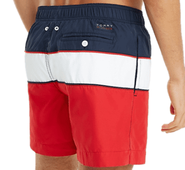 טומי הילפיגר-TOMMY SWIM MEN'S – BLACK WHITE & RED (2)