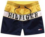 טומי הילפיגר-TOMMY SWIM MEN'S - NAVY BLUE YELLOW & WHITE