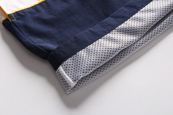 טומי הילפיגר-TOMMY SWIM MEN'S - NAVY BLUE YELLOW & WHITE