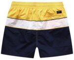 טומי הילפיגר-TOMMY SWIM MEN'S - NAVY BLUE YELLOW & WHITE