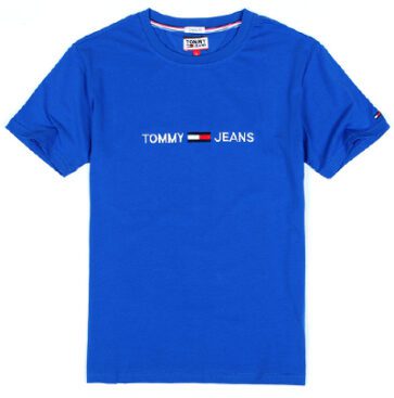 טומי הילפיגר-TOMMY TSHIRT MEN'S - BLUE