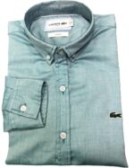 לקוסט-LACOSTE LONG MEN SHIRT - Opal