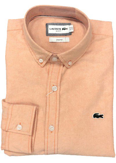 לקוסט-LACOSTE LONG MEN SHIRT - Wax Flower