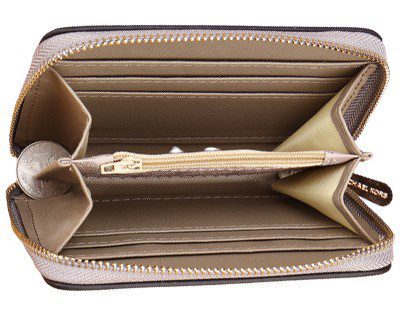 מייקל קורס-MICHAEL KORS WALLET-Gray