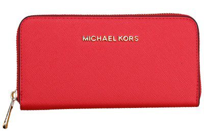 מייקל קורס-MICHAEL KORS WALLET-Red