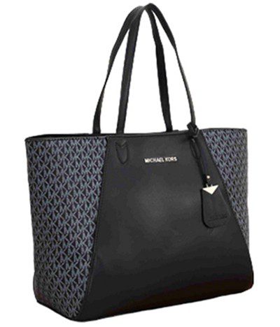 מייקל קורס-Michael Kors bag - Black & Storm Grey