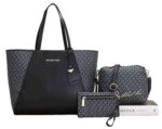 מייקל קורס-Michael Kors bag - Black & Storm Grey