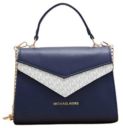 מייקל קורס-Michael Kors bag - Navy Blue & Gainsboro