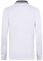 ראלף לורן-RALPH LAUREN POLO TSHIRT MEN LONG BIG PONY - WHITE