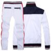 ראלף לורן-RALPH LAUREN SUIT MEN'S- WHITE BLACK & RED