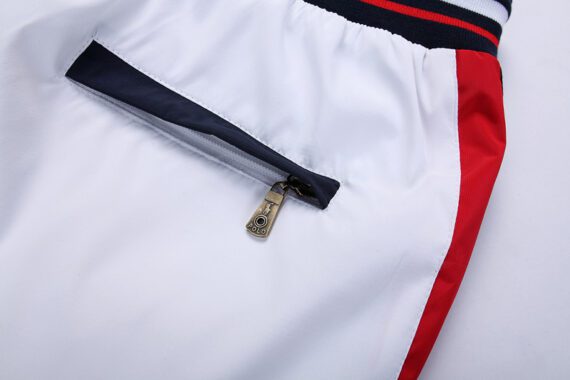 ראלף לורן-RALPH LAUREN SUIT MEN'S- WHITE BLACK & RED