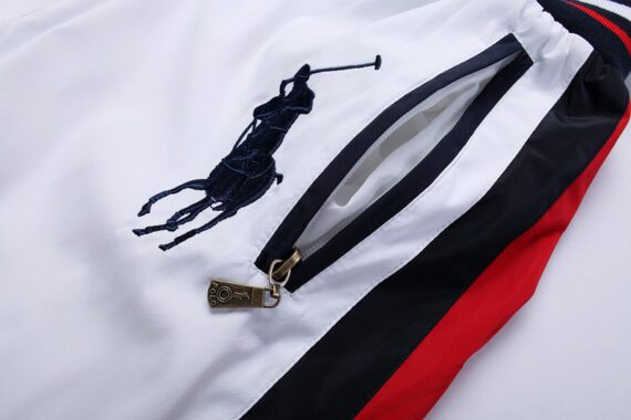 ראלף לורן-RALPH LAUREN SUIT MEN'S- WHITE BLACK & RED