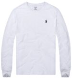 ראלף לורן-RALPH LAUREN TSHIRT MEN'S LONG - WHITE