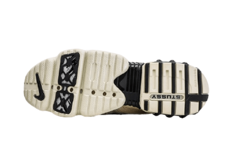 נעליי נייק-Nike x Stussy Air zoom- Gray & Black Logo