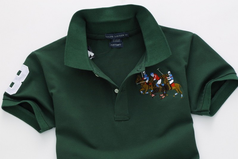 ראלף לורן-RALPH LAUREN POLO TSHIRT SHORT WOMEN - English Holly