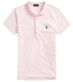 ראלף לורן-RALPH LAUREN POLO TSHIRT SHORT WOMEN - Light Pink